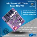 Top mini UPS circuit  Mini Router Circuit Board 40W V2.6. 