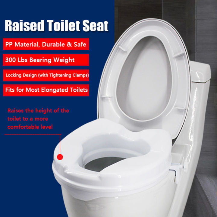 Raised%20Toilet%20Seat%20with%20Lid%20300%20Lbs%20Heavy%20Duty%20Elevated%20Toilet%20Seat%20with%20Tightening%20Clamps%20Raised%20Toilet%20Seats%20for%20Most%20Elongated%20Toilets%20(White,%206%20Inches)%20-%20Image%208