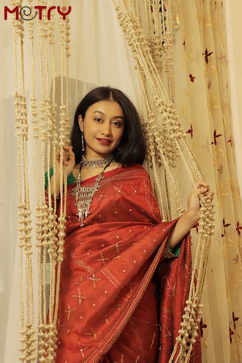 Premium Rajshahi Handcrafted Balaka Silk 100% Authentic Sarees