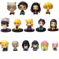 4-5cm Demon Slayer figure Tanjiro Nezuko figurine Inosuke Zenizu Action Figure Q Ver. Sitting kimetsu no yaiba figures Model Toy Moonlight Shines. 