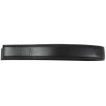 Luxury Men's Leather Automatic Ribbon Waist Strap Belt Without Buckle Black.