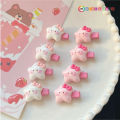 New Cute Cartoon White Pink Star Hair Clip Hair Clips For Girls Women Hair Accessories.