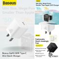 Baseus 20W GaN5 Fast Charger mini Type c With Lightning Cable-Baseus GaN5 Fast Charger 1C 20W USB Type C Charger Support Type C PD Fast Charging Data Cable For iPhone 14 13 Pro Max.