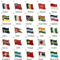 Country Flag Badge Flag Brooch National Flag Lapel Pin International Travel Pins Collections.