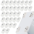 4 Pecs Self Adhesive Caster Wheels ,Self Adhesive Caster Wheels Mini Swivel Wheels Paste Universal Wheel 360 Degree Rotation Pulley for Bins. 