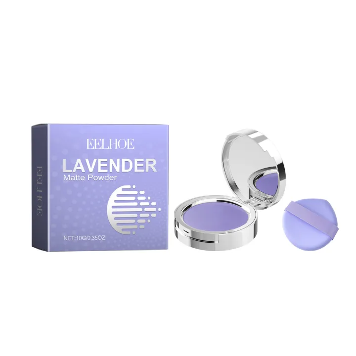 EELHOE%20Lavender%20Matte%20Powder%20Brighten%20Oil%20Control%20Waterproof%20Smoothing%20Makeup%20Foundation%20Powder%20with%20Puff%20Loose%20Setting%20Powder%20-%20Image%202
