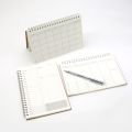 Compact Size Planner Notebook Functional Binding A5/A6 Size Schedule Agenda Kraft Paper Cover Spiral-Bound Table Diary for Office Organization School Planner Management Tool Creative Journaling. 