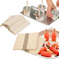 Deliciously Fun Popsicle Ice Cream Stick Set 50 Pcs for Summer Treats and Refreshing Snacks for DIY. 