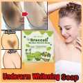 Deep Cleaning White Broccoli soap 80gm (whitening soap) Thailand.