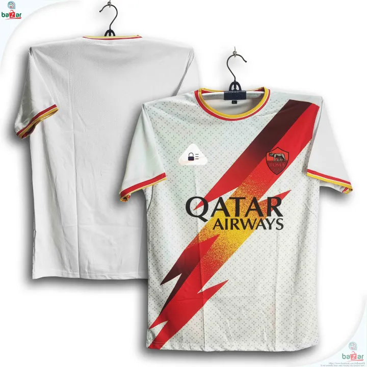 SA%20Roma%20Short%20Sleeve%20Football%20Jersey%20For%20Men%20-%20Half%20Sleeve%20-%20Roma%20Jersey%202026%20-%20Image%204