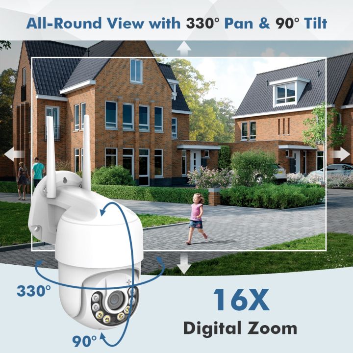 (Ready%20Now)QX59%201920%20x%201080P%20HD%202MP%20Wireless%20WiFi%20Surveillance%20Camera%20Support%20Night%20Vision%20&%20Motion%20Detection%20&%20Two-way%20Audio%20&%20TF%20Card,%20Specification:EU%20Plug%20-%20Image%207