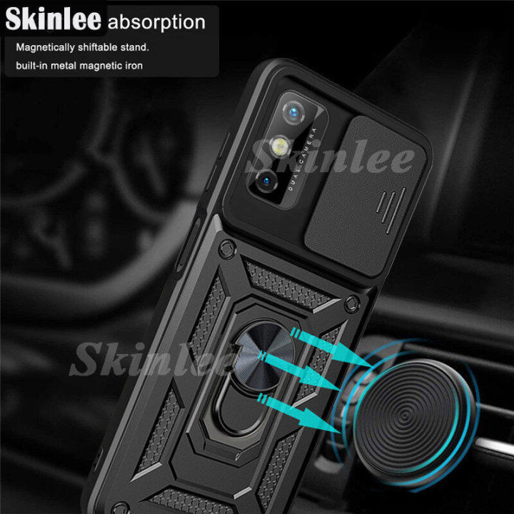 Phone%20Case%20Tecno%20Spark6%20Go%20Back%20Cover%20Hard%20Armor%20Shockproof%20Camera%20Protection%20Handphone%20Casing%20for%20Tecno%20Spark%206%20Go%20Cover%20Cases%20Car%20Magnetic%20Navigation%20Holder%20Ring%20Cover%20-%20Image%206
