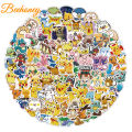 60pcs Pokemon Cartoon Stickers Cute Anime Decals For Laptop Water Bottles Skateboard Guitar. 