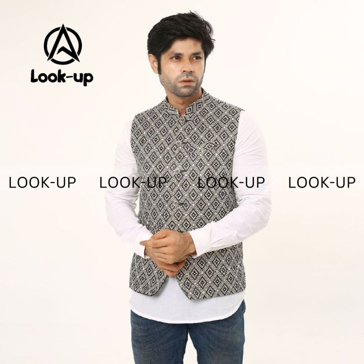 Smart & Stylish Men's Waistcoat | Partywear Modicoat Koti & Wedding Vest for Men