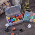 Mini Storage Box -Clear Lidded Small Plastic Box- For Trifles Parts Tools Storage Box Jewelry Display Case Beads Container. 