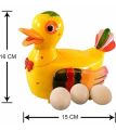 Happy Duck Lay an Egg Toy For Kids With Light & Music - Baby Toys.