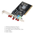 HXSJ PCI Internal TV Tuner Card MPEG Video DVR Capture Recorder PAL BG PAL I NTSC SECAM PC PCI Multimedia Card Remote.