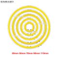 【Alizeker Mall】2W-12W angel eyes led cob light source annual shape 12V DC 20mm-120mm ring cold warm white light source for diy bulb. 