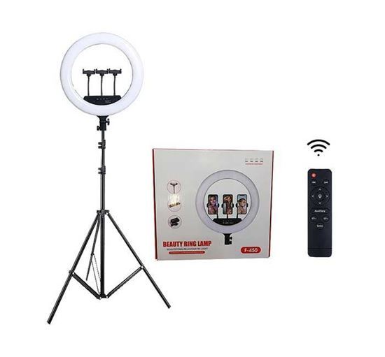 18"%20Inch%20(45cm)%20LED%20Ring%20Light%20&%203%20Phone%20Holder%20With%20Tripod%20Selfie%20Mobile%20Laptop%20Live%20Beauty%20Light%20Lamp%20Big%20Photography%20Ringlight%20with%20Stand%20for%20Phone%20Studio%20for%20Tiktok%20Youtube%20Live%20Makeup%20Photography%20Video%20-%20Image%205