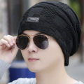 Black Woolen Winter Cap For Men - Cap For Men.