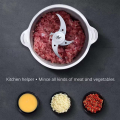Sonifer SF-8058 kitchen 300w copper motor 1.8 liter stainless steel bowl small electric meat grinder chopper.
