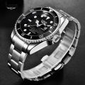 LIGE Top Brand Luxury Fashion Diver Watch Men 3ATM Waterproof Date Clock Sport Watches Mens Quartz Wristwatch Relogio Masculino 10045.