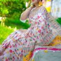 Saree for Women All Season Screen Print Japani Silk Fabric Traditional Style Available in Multiple Colors.