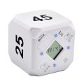 Cube-Timer Kitchen Timer for Time Management and Countdown (White). 