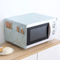 【The road to happiness Store】Microwave Cover Anti oil Cover  Dusty Cover Waterproof Cover Cloth Tableware Grocery Storage Bag Microwave Pouch. 