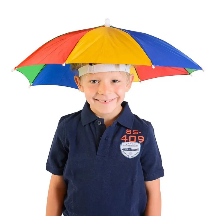 Head%20Umbrella%20Hat%20for%20Kids%20and%20Adults,%20Hands%20Free%20Umbrella%20Clear%20for%20Rain%20Sunny%20Golf%20-%20Image%203