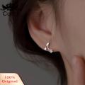 Carat Stud Earrings Five-pointed Star Cubic Zirconia Stud Ear Ring. 