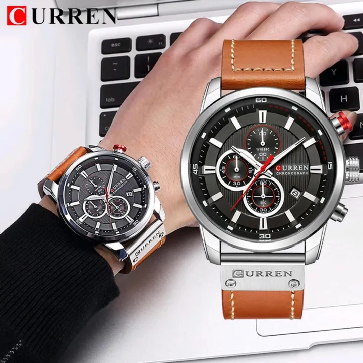 CURREN%208291%20Fashion%20Quartz%20Men%20Watch%20Analog%20Digital%20Chronograph%20Leather%20Mens%20Watches%20Casual%20Sport%20Waterproof%20Male%20Clocks%20%D0%A7%D0%B0%D1%81%D1%8B%20-%20Image%202
