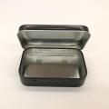 95x60x21mm Black Tin Box Black Metal Box With Matte Candy Box Small Box. 