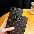 Fashion luxury LV trendy brand case for iPhone 15 Pro Max 14 13 12 pro 11 soft cover.
