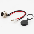 Round Charging Interface for Series 10-Inch Electric Scooter Accessories.