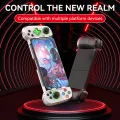 D7/D3 Telescopic Mobile Phone Gamepad Bluetooth 5.0 Type-C Wireless Game Controller Joystick for Android/iPhone /Switch /PS4/PC. 