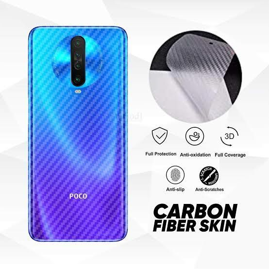 For%20Xiaomi%20Mi%20K30/Poco%20X2%20-%20Carbon%20Fiber%20Back%20Poly%20Sticker%20-%20Image%202