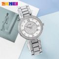 SKMEI SK1739L Silver Stainless Steel Analog Watch For Women - Silver. 