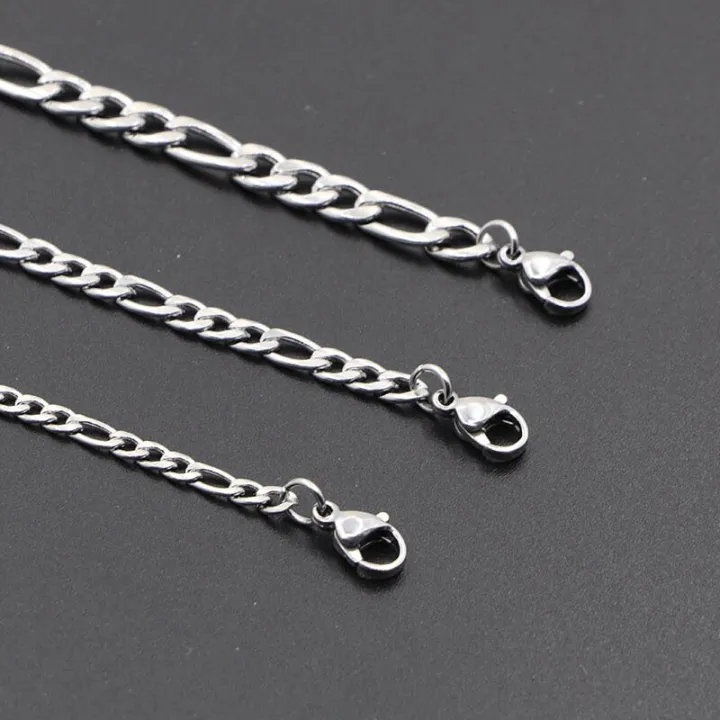 3-5mm%20Width%20Waterproof%20Stainless%20Steel%20New%20Punk%20Figaro%20Link%20Chain%20Basic%20Women%20Bracelet%20For%20Hip%20Hop%20Bangle%20Jewelry%20Gifts%20-%20Image%207