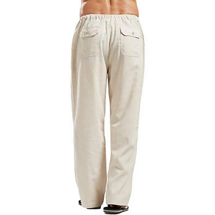 Men%20Cotton%20Linen%20Straight%20Wide%20Leg%20Pants%20Elastic%20Waists%20Loose%20Long%20Trousers%20-%20Image%204