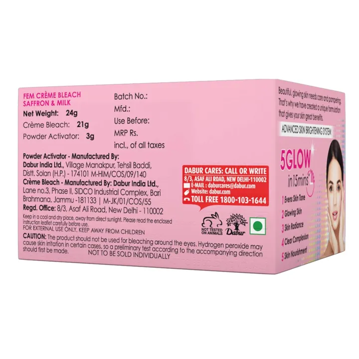 Fem%20Fairness%20Saffron%20&%20Milk%20Cr%C3%A8me%20Bleach%20(India)%20-%2024g%20-%20Image%202