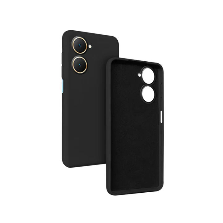 Vivo Y18 / Vivo Y03 Phone Case Ultra Slim Soft Back Cover Shockproof Matte Luxury Rubber Skin Box Liquid Silicone Case For Vivo Y18 Back Cover