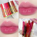 Jelly Lipstick Waterproof Lasting Moisturizing Non-stick Cup Mirror Solid Lip Gloss Milk Tea Color Lip Gloss Makeup. 