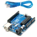 DIP UNO Arduino Uno R3 Development Board Microcontroller Based On ATmega328 With USB Cables Arduino Uno Starter Kit For Electronics Projects. 