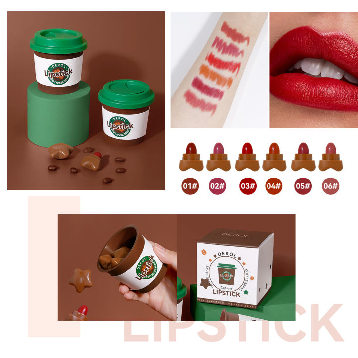 DEROL%206%20Color%20Coffee%20Season%20Velvet%20Capsule%20Lipstick%20-DR056%20-%20Image%206