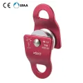 Lixada 20kN Bearing Mobile Micro Pulley Max Rope 1/2in for Rigging Arborist Climbing. 