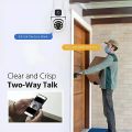 6MP (3MP+3MP) Dual Lens Semi-Outdoor WiFi PTZ Security Camera | Night Vision | Two-Way Audio | 365 Days Warranty.
