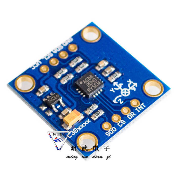Digital Gyroscope Module Digital Gyroscope GY-50 L3G4200D Three-Axis Module Angular Velocity ...