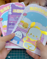 【Seasonal Sale】 Sanrio Kitty My Melody Pachacco Kuromi Cinnamoroll Quiet Book Creative Diy Handmade Material Bag. 