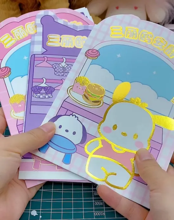 %E3%80%90Seasonal%20Sale%E3%80%91%20Sanrio%20Kitty%20My%20Melody%20Pachacco%20Kuromi%20Cinnamoroll%20Quiet%20Book%20Creative%20Diy%20Handmade%20Material%20Bag%20-%20Image%203